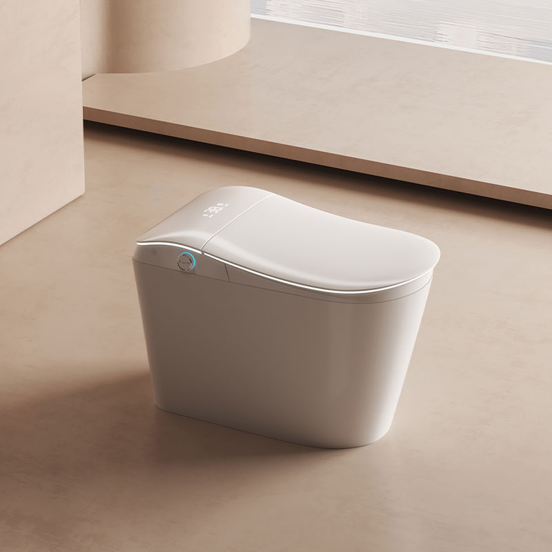 Intelligent Smart Toilet Bidet Combo | Automatic Flush, Night Light, Remote Control | Luxury Bathroom Solution